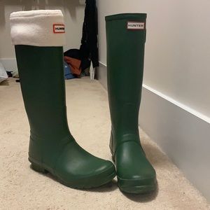 Hunter Rain Boots Size 10